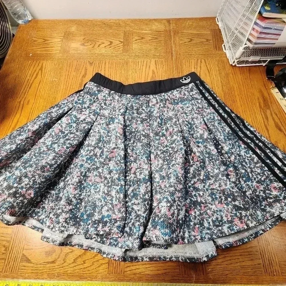 Nwt Adidas Primegreen Multicolor Midi Skirt Size Medium